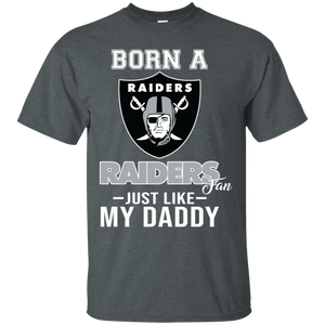 Born A Raiders Fan Just Like My Daddy Football Shirt VA01 - born-a-raiders-fan-just-like-my-daddy-football-shirt-va01-vivianstorescom-5