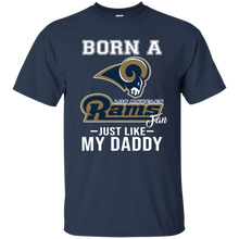 Load image into Gallery viewer, Born A Rams Fan Just Like My Daddy Football Shirt VA01 - born-a-rams-fan-just-like-my-daddy-football-shirt-va01-vivianstorescom-4