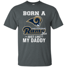 Load image into Gallery viewer, Born A Rams Fan Just Like My Daddy Football Shirt VA01 - born-a-rams-fan-just-like-my-daddy-football-shirt-va01-vivianstorescom-5