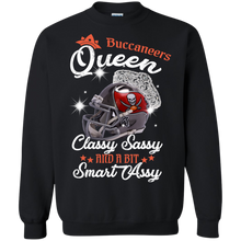 Load image into Gallery viewer, Buccaneers Queen Classy Sassy And A Bit Smart Assy Shirt KA01 - buccaneers-queen-classy-sassy-and-a-bit-smart-assy-shirt-ka01-vivianstorescom-5