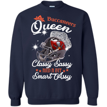 Load image into Gallery viewer, Buccaneers Queen Classy Sassy And A Bit Smart Assy Shirt KA01 - buccaneers-queen-classy-sassy-and-a-bit-smart-assy-shirt-ka01-vivianstorescom-6