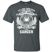 Load image into Gallery viewer, Cancer Perfect Birthday Dirty Mind, Good Heart Zodiac Tee HT01 - cancer-perfect-birthday-dirty-mind-good-heart-zodiac-tee-ht01-vivianstorescom-3