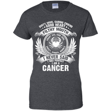 Load image into Gallery viewer, Cancer Perfect Birthday Dirty Mind, Good Heart Zodiac Tee HT01 - cancer-perfect-birthday-dirty-mind-good-heart-zodiac-tee-ht01-vivianstorescom-9