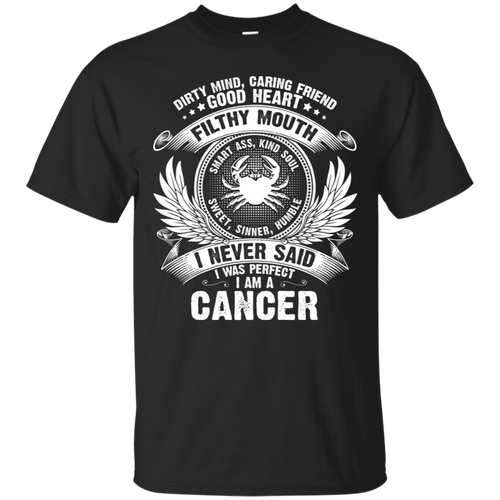 Cancer Perfect Birthday Dirty Mind, Good Heart Zodiac Tee HT01 - cancer-perfect-birthday-dirty-mind-good-heart-zodiac-tee-ht01-vivianstorescom