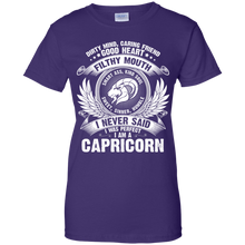 Load image into Gallery viewer, Capricorn Perfect Birthday Dirty Mind, Good Heart Zodiac Tee HT01 - capricorn-perfect-birthday-dirty-mind-good-heart-zodiac-tee-ht01-vivianstorescom-10