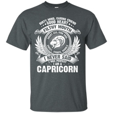 Load image into Gallery viewer, Capricorn Perfect Birthday Dirty Mind, Good Heart Zodiac Tee HT01 - capricorn-perfect-birthday-dirty-mind-good-heart-zodiac-tee-ht01-vivianstorescom-3