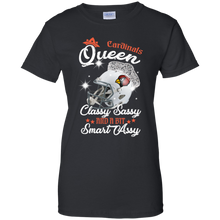 Load image into Gallery viewer, Cardinals Queen Classy Sassy And A Bit Smart Assy Shirt KA01 - cardinals-queen-classy-sassy-and-a-bit-smart-assy-shirt-ka01-vivianstorescom-7