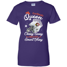 Load image into Gallery viewer, Cardinals Queen Classy Sassy And A Bit Smart Assy Shirt KA01 - cardinals-queen-classy-sassy-and-a-bit-smart-assy-shirt-ka01-vivianstorescom-8