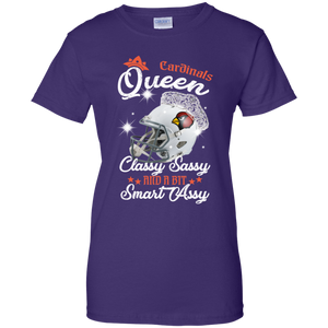 Cardinals Queen Classy Sassy And A Bit Smart Assy Shirt KA01 - cardinals-queen-classy-sassy-and-a-bit-smart-assy-shirt-ka01-vivianstorescom-8