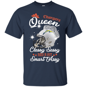 Chargers Queen Classy Sassy And A Bit Smart Assy Shirt KA01 - chargers-queen-classy-sassy-and-a-bit-smart-assy-shirt-ka01-vivianstorescom-2