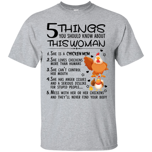 Chicken Mom 5 Things You Should Know About This Woman Shirt VA02 - chicken-mom-5-things-you-should-know-about-this-woman-shirt-va02-vivianstorescom