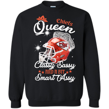 Load image into Gallery viewer, Chiefs Queen Classy Sassy And A Bit Smart Assy Shirt KA01 - chiefs-queen-classy-sassy-and-a-bit-smart-assy-shirt-ka01-vivianstorescom-5