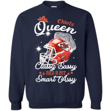 Load image into Gallery viewer, Chiefs Queen Classy Sassy And A Bit Smart Assy Shirt KA01 - chiefs-queen-classy-sassy-and-a-bit-smart-assy-shirt-ka01-vivianstorescom-6