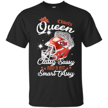 Load image into Gallery viewer, Chiefs Queen Classy Sassy And A Bit Smart Assy Shirt KA01 - chiefs-queen-classy-sassy-and-a-bit-smart-assy-shirt-ka01-vivianstorescom