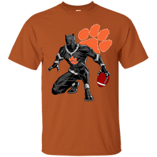 Load image into Gallery viewer, Clemson Tigers Football Black Panther T-Shirt - clemson-tigers-football-black-panther-t-shirt-vivianstorescom-2