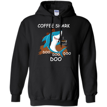 Load image into Gallery viewer, Coffee Shark Doo Doo Doo Coffee Lover T-Shirt HA01 - coffee-shark-doo-doo-doo-coffee-lover-t-shirt-ha01-vivianstorescom-4