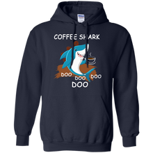 Load image into Gallery viewer, Coffee Shark Doo Doo Doo Coffee Lover T-Shirt HA01 - coffee-shark-doo-doo-doo-coffee-lover-t-shirt-ha01-vivianstorescom-5