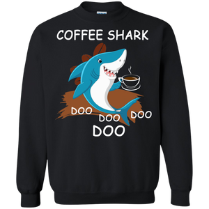 Coffee Shark Doo Doo Doo Coffee Lover T-Shirt HA01 - coffee-shark-doo-doo-doo-coffee-lover-t-shirt-ha01-vivianstorescom-6