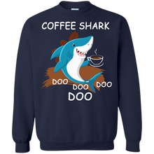 Load image into Gallery viewer, Coffee Shark Doo Doo Doo Coffee Lover T-Shirt HA01 - coffee-shark-doo-doo-doo-coffee-lover-t-shirt-ha01-vivianstorescom-7