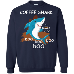 Coffee Shark Doo Doo Doo Coffee Lover T-Shirt HA01 - coffee-shark-doo-doo-doo-coffee-lover-t-shirt-ha01-vivianstorescom-7