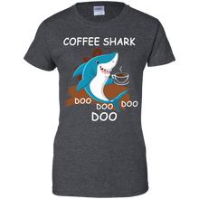 Load image into Gallery viewer, Coffee Shark Doo Doo Doo Coffee Lover T-Shirt HA01 - coffee-shark-doo-doo-doo-coffee-lover-t-shirt-ha01-vivianstorescom-9