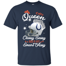 Load image into Gallery viewer, Colts Queen Classy Sassy And A Bit Smart Assy Shirt KA01 - colts-queen-classy-sassy-and-a-bit-smart-assy-shirt-ka01-vivianstorescom-2