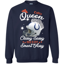 Load image into Gallery viewer, Colts Queen Classy Sassy And A Bit Smart Assy Shirt KA01 - colts-queen-classy-sassy-and-a-bit-smart-assy-shirt-ka01-vivianstorescom-6