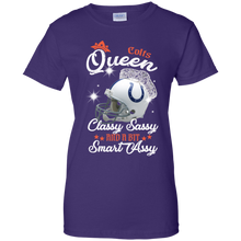 Load image into Gallery viewer, Colts Queen Classy Sassy And A Bit Smart Assy Shirt KA01 - colts-queen-classy-sassy-and-a-bit-smart-assy-shirt-ka01-vivianstorescom-8