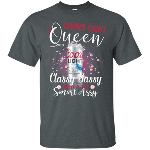 Coors Light Queen Classy Sassy And A Bit Smart Assy T-shirt LT02 - coors-light-queen-classy-sassy-and-a-bit-smart-assy-t-shirt-lt02-vivianstorescom-5