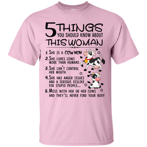 Cow Mom 5 Things You Should Know About This Woman Shirt VA02 - cow-mom-5-things-you-should-know-about-this-woman-shirt-va02-vivianstorescom-3