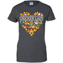 Load image into Gallery viewer, Crazy Chicken Lady Funny Chicken Lover Shirt VA01 - crazy-chicken-lady-funny-chicken-lover-shirt-va01-vivianstorescom-9