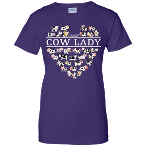 Crazy Cow Lady Funny Cow Lover Shirt VA01 - crazy-cow-lady-funny-cow-lover-shirt-va01-vivianstorescom-10