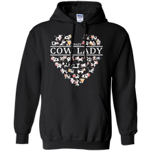 Load image into Gallery viewer, Crazy Cow Lady Funny Cow Lover Shirt VA01 - crazy-cow-lady-funny-cow-lover-shirt-va01-vivianstorescom-4