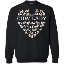 Load image into Gallery viewer, Crazy Cow Lady Funny Cow Lover Shirt VA01 - crazy-cow-lady-funny-cow-lover-shirt-va01-vivianstorescom-6