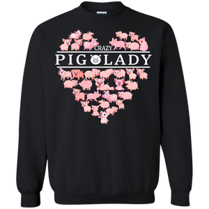 Crazy Pig Lady Funny Pig Lover Shirt VA01 - crazy-pig-lady-funny-pig-lover-shirt-va01-vivianstorescom-6