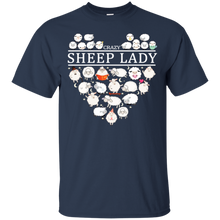 Load image into Gallery viewer, Crazy Sheep Lady Funny Sheep Lover Shirt VA01 - crazy-sheep-lady-funny-sheep-lover-shirt-va01-vivianstorescom-2