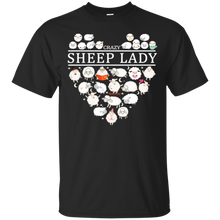 Load image into Gallery viewer, Crazy Sheep Lady Funny Sheep Lover Shirt VA01 - crazy-sheep-lady-funny-sheep-lover-shirt-va01-vivianstorescom