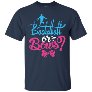 Cute Basketball or Bows Gender Reveal Party Shirt KA01 - cute-basketball-or-bows-gender-reveal-party-shirt-ka01-vivianstorescom-3