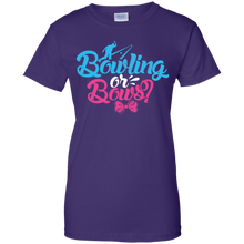 Load image into Gallery viewer, Cute Bowling or Bows Gender Reveal Party Shirt KA01 - cute-bowling-or-bows-gender-reveal-party-shirt-ka01-vivianstorescom-10