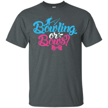 Load image into Gallery viewer, Cute Bowling or Bows Gender Reveal Party Shirt KA01 - cute-bowling-or-bows-gender-reveal-party-shirt-ka01-vivianstorescom-3
