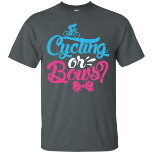 Cute Cycling or Bows Gender Reveal Party Shirt KA01 - cute-cycling-or-bows-gender-reveal-party-shirt-ka01-vivianstorescom-3