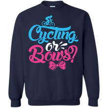 Load image into Gallery viewer, Cute Cycling or Bows Gender Reveal Party Shirt KA01 - cute-cycling-or-bows-gender-reveal-party-shirt-ka01-vivianstorescom-7