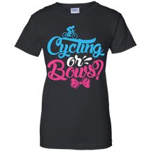 Load image into Gallery viewer, Cute Cycling or Bows Gender Reveal Party Shirt KA01 - cute-cycling-or-bows-gender-reveal-party-shirt-ka01-vivianstorescom-8