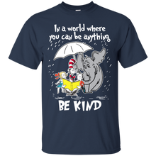 Load image into Gallery viewer, Cute Elephant In a World Where You Can Be Anything Be Kind Shirt VA02 - cute-elephant-in-a-world-where-you-can-be-anything-be-kind-shirt-va02-vivianstorescom-4