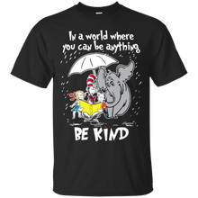 Load image into Gallery viewer, Cute Elephant In a World Where You Can Be Anything Be Kind Shirt VA02 - cute-elephant-in-a-world-where-you-can-be-anything-be-kind-shirt-va02-vivianstorescom