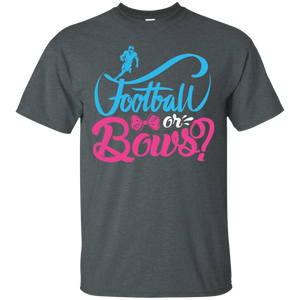 Cute Football or Bows Gender Reveal Party Shirt KA01 - cute-football-or-bows-gender-reveal-party-shirt-ka01-vivianstorescom-3