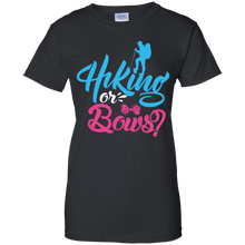 Load image into Gallery viewer, Cute Hiking or Bows Gender Reveal Party Shirt KA01 - cute-hiking-or-bows-gender-reveal-party-shirt-ka01-vivianstorescom-8