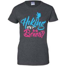 Load image into Gallery viewer, Cute Hiking or Bows Gender Reveal Party Shirt KA01 - cute-hiking-or-bows-gender-reveal-party-shirt-ka01-vivianstorescom-9