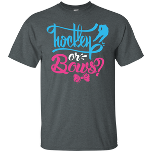 Cute Hockey or Bows Gender Reveal Party Shirt KA01 - cute-hockey-or-bows-gender-reveal-party-shirt-ka01-vivianstorescom-3