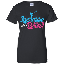 Load image into Gallery viewer, Cute Lacrosse or Bows Gender Reveal Party Shirt KA01 - cute-lacrosse-or-bows-gender-reveal-party-shirt-ka01-vivianstorescom-8